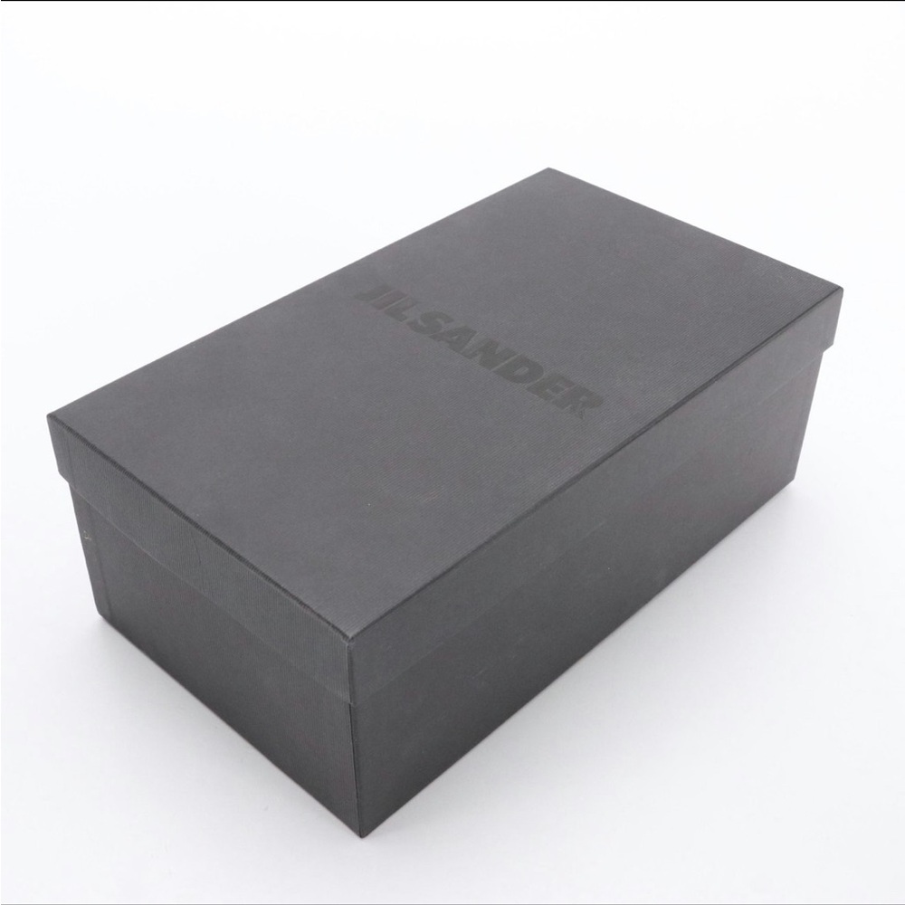 Jil Sander Strappy Leather Kitten Heels in Box - yellow - Picture 6 of 7